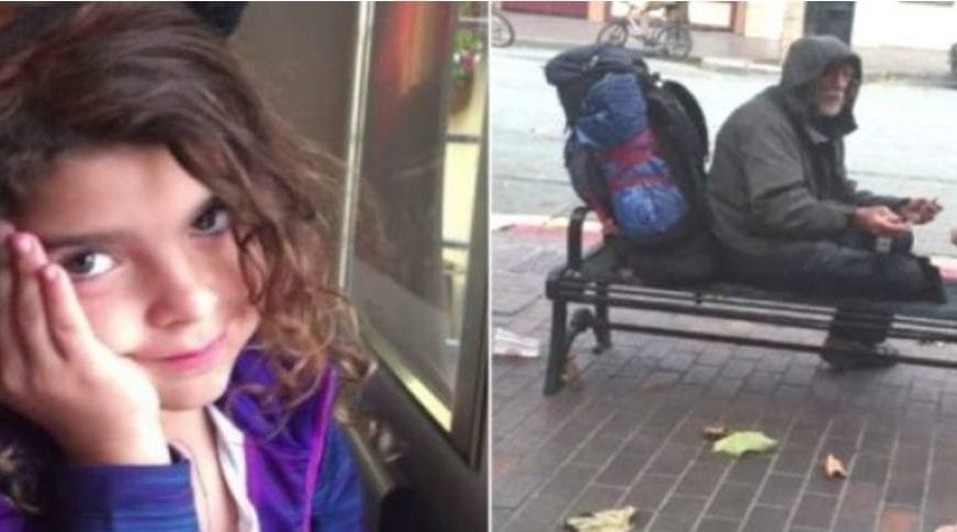 Vajza e vogël i jep ushqim një të pastrehu. Ditë më vonë, ata marrin një telefonatë që …!