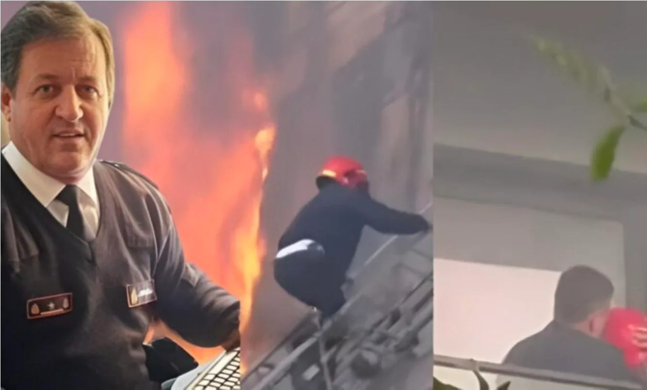 Jonus Murataj, Zjarrfikësi hero hoqi helmetën për t’ia dhënë qytetares, vajza e tij rrëqeth: Më dhembi…